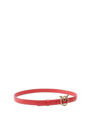 Leren Riem - Rood