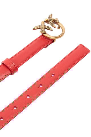 Leren Riem - Rood