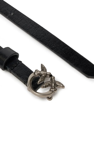 Leren Riem Piccio - Zwart