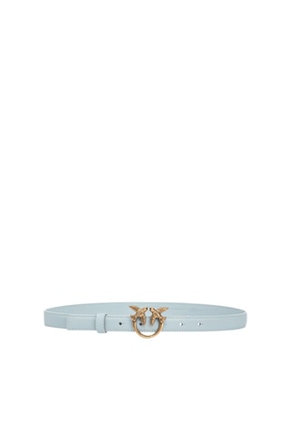 Leren Riem Hemelsblauw