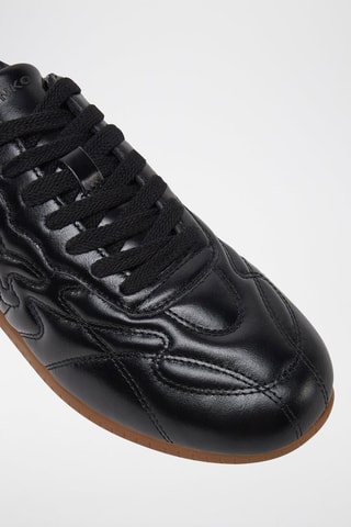 Leren Sneakers Reby 02 - Zwart