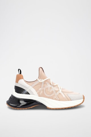 Nubuck Platform Sneakers Ariel - Roze 