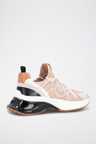 Nubuck Platform Sneakers Ariel - Roze 