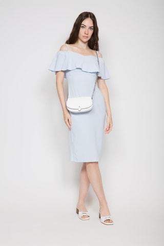 Leren Schoudertas Mila - Wit - Michael Kors