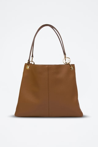 Leren Handtas Triple Gsst - Bruin - Michael Kors