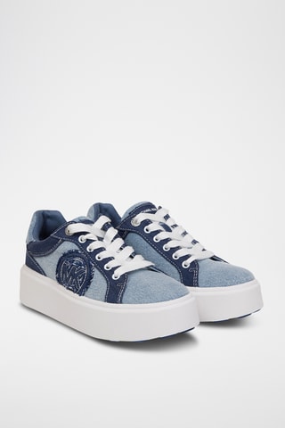 Denim Platform Gympen Romey - Blauw - Michael Kors