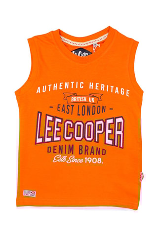 Camisola de alças Laranja 