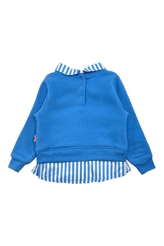 Camisola efeito ilusório - Azul 