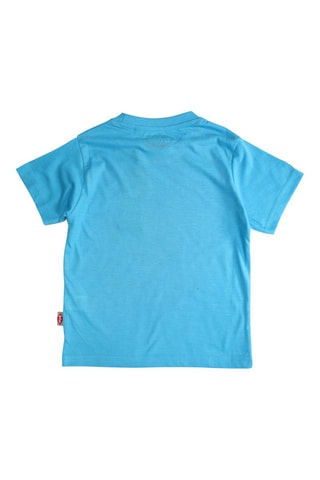 T-shirt - Azul e vermelho