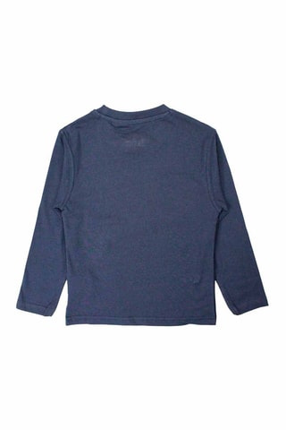 T-shirt 
Azul e azul-marinho 