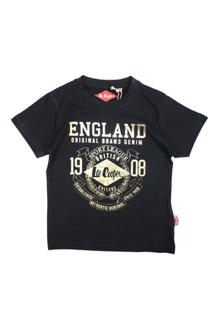T-shirt - Preto e dourado