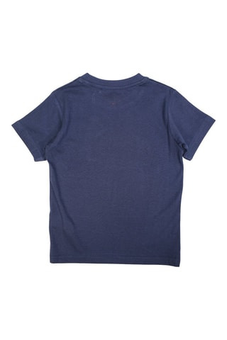 T-shirt - Azul-marinho e dourado