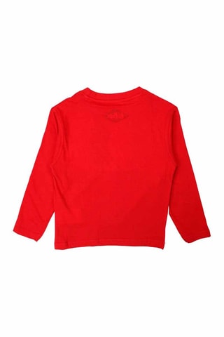 T-shirt 
Vermelho e cinzento mesclado 