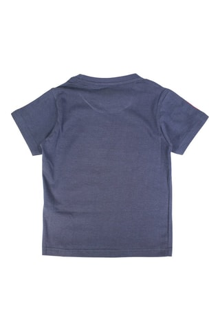 T-shirt - Azul-marinho e vermelho