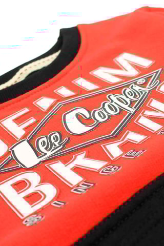 Sweat Preto e vermelho 