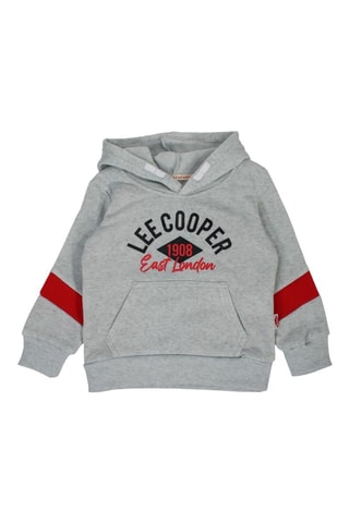 Sweat com capuz e calças de treino - Cinzento - Lee Cooper