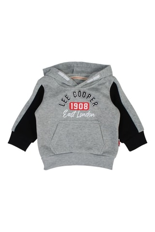 Sweat com capuz e calças de treino - Cinzento - Lee Cooper
