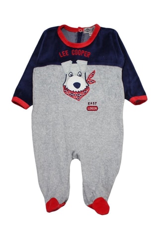 Conjunto 4 peças - Cinzento-claro e azul-marinho - Lee cooper