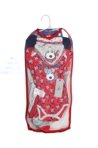 Conjunto 4 peças - Cinzento-claro e azul-marinho - Lee cooper
