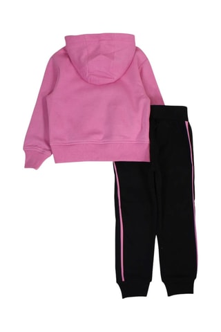 Sweat com capuz e calças de treino - Rosa e preto - Lee cooper