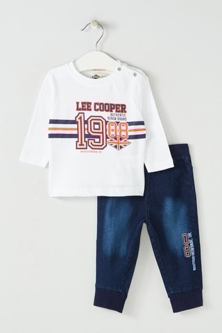Conjunto 3 peças Vermelho e azul-marinho - Lee Cooper