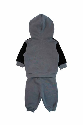 Sweat de capuz e calças de treino 
Antracite 
