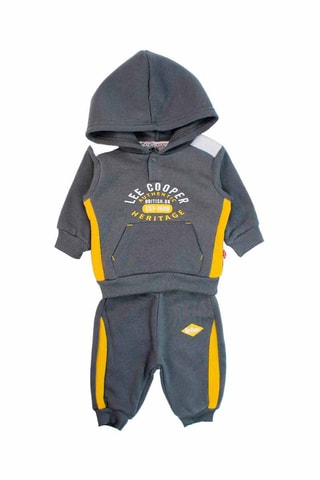 Sweat de capuz e calças de treino 
Antracite 