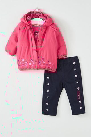 Conjunto 3 peças Rosa 