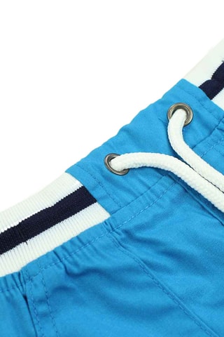 T-shirt e calções - Azul e branco 