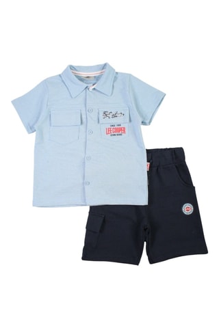 Camisa e calções - Azul - Lee cooper