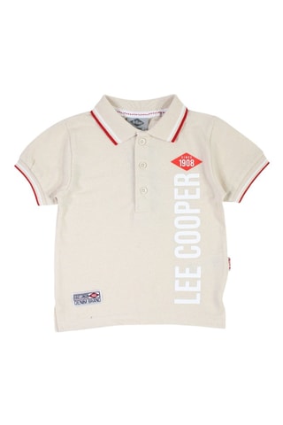 Polo e calções - Bege - Lee Cooper