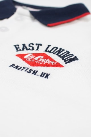 Polo e calções - Branco - Lee Cooper