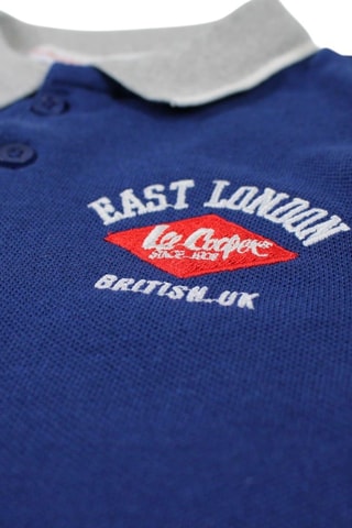 Polo e calções - Azul-marinho e cinzento - Lee Cooper