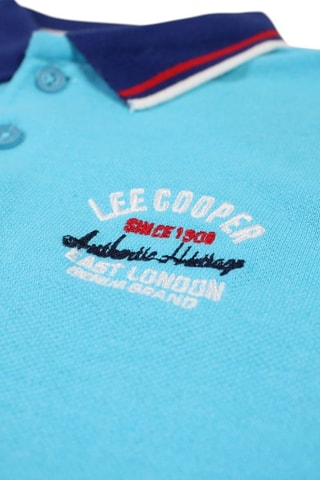 Polo e calções - Azul - Lee cooper