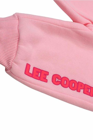 Sweat com capuz, blusão e calças de treino - 
Rosa e fúcsia 