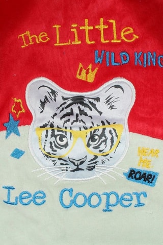Babygro em veludo - Vermelho - Lee Cooper