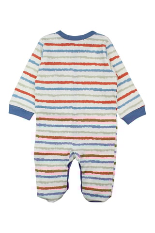 Babygro Branco e azul - Lee Cooper