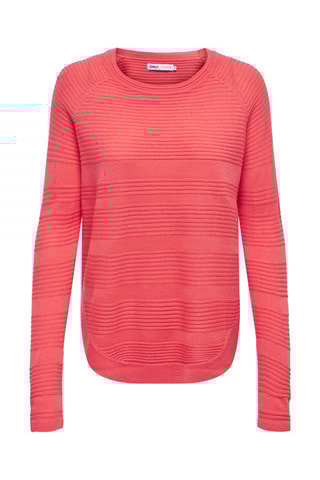 Pull regular - Rose foncé