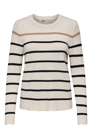 Pull regular - Écru