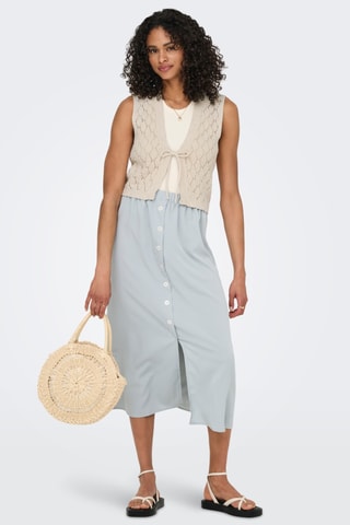 Gilet sans manches - Ecru