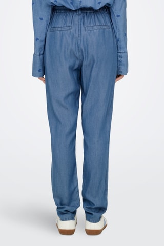 Pantalon en jean taille haute - Indigo