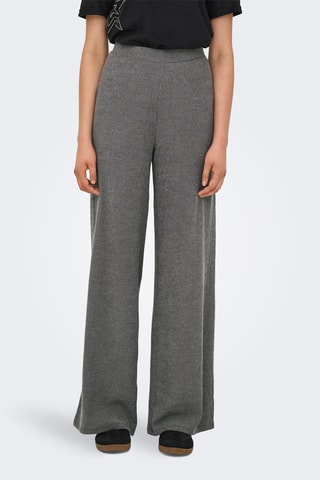 Pantalon wide legs - Gris
