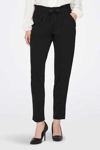 Pantalon taille haute - Noir