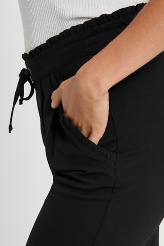 Pantalon taille haute - Noir