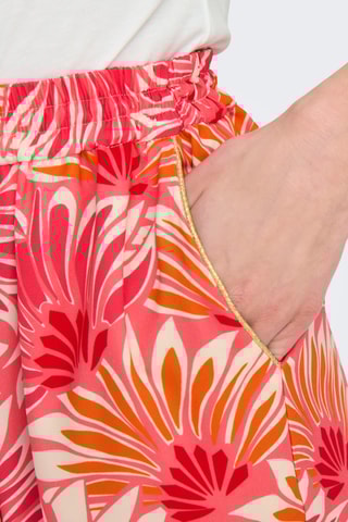 Pantalon taille haute - Rose