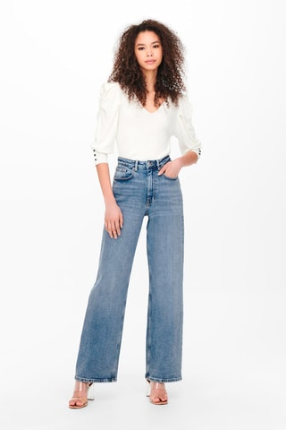 Jean wide legs - Bleu