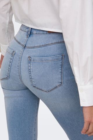Jean taille haute - Bleu