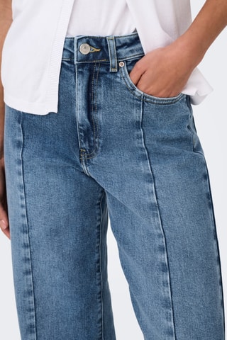 Jean taille haute - Bleu foncé