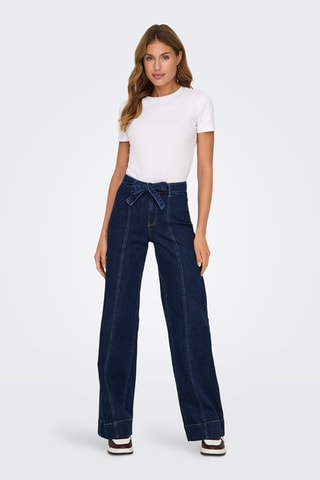 Jean wide legs - Bleu
