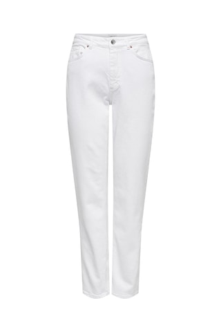 Jean taille haute - Blanc